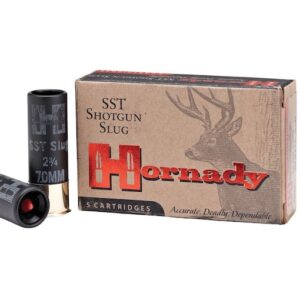 Hornady SST Ammunition 12 Gauge 2-3/4" 300 Grain FTX Slug Box of 5