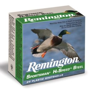 Remington Sportsman Hi-Speed Ammunition 12 Gauge 2-3/4" 1 oz #6 Non-Toxic Steel Shot