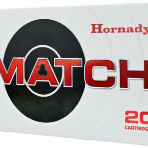 Hornady Match 6mm ARC 108 Grain Extremely Low Drag Match Centerfire Rifle Ammunition